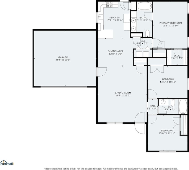 110 Bost Cir, Rockwell, NC 28138 - view of floor plan / room layout