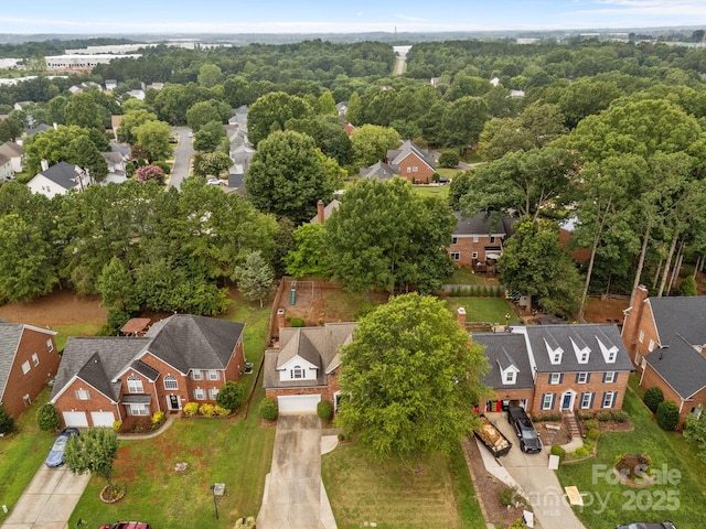 4108 Deerfield Dr NW, Concord, NC 28027 - aerial perspective of suburban area