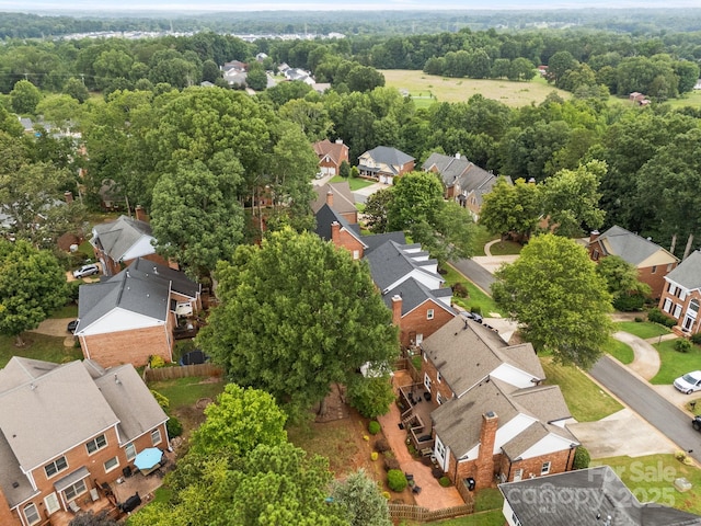 4108 Deerfield Dr NW, Concord, NC 28027 - aerial perspective of suburban area