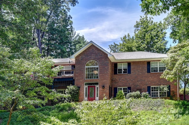 209 Camellia Way, Hendersonville, NC 28739 - view of front of home featuring brick siding