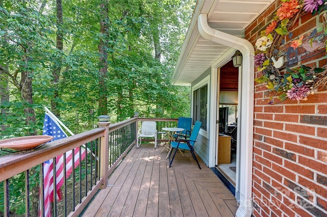 209 Camellia Way, Hendersonville, NC 28739 - view of deck