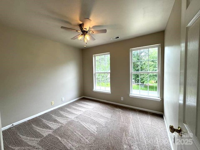 7563 Sedgebrook Dr W, Stanley, NC 28164 - empty room featuring carpet floors and a ceiling fan