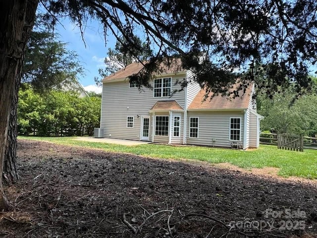 7563 Sedgebrook Dr W, Stanley, NC 28164 - back of property featuring a patio area