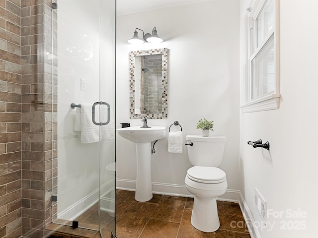 5123 Glenham Dr, Charlotte, NC 28210 - full bathroom with a shower stall and tile patterned floors