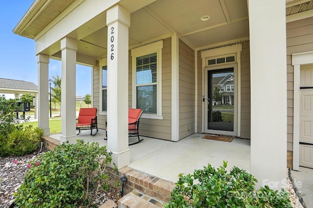 2026 Union Grove Ln, Indian Trail, NC 28079 - property entrance featuring a porch