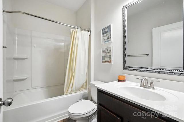 2026 Union Grove Ln, Indian Trail, NC 28079 - bathroom featuring vanity and shower / bath combination with curtain