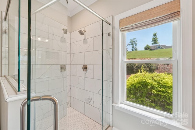 347 Landing Trl, Mount Gilead, NC 27306 - bathroom with a shower stall