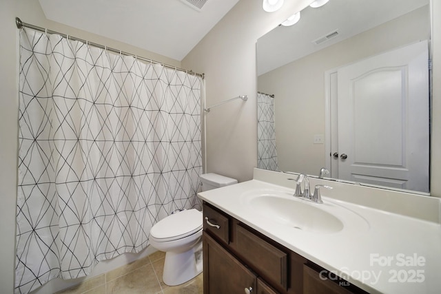 10328 Ebbets Rd, Charlotte, NC 28273 - full bath featuring vanity, tile patterned floors, and a shower with curtain