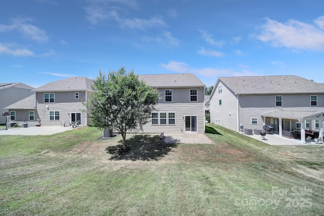 10328 Ebbets Rd, Charlotte, NC 28273 - rear view of house featuring a patio area, a residential view, and a yard