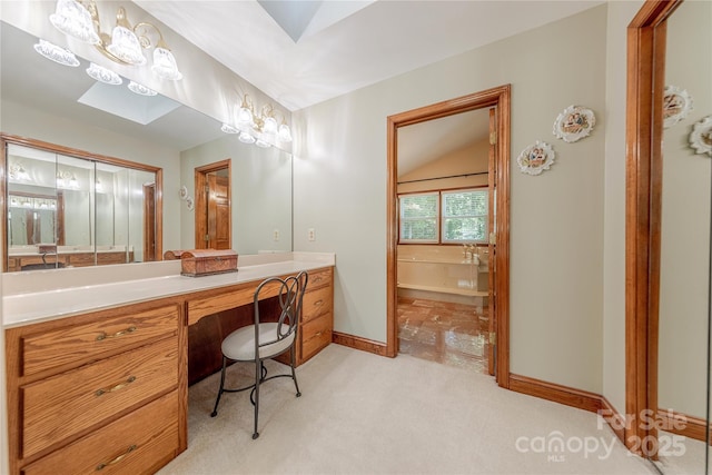 3100 Shady Grove Ln, Matthews, NC 28104 - bathroom featuring vanity and baseboards