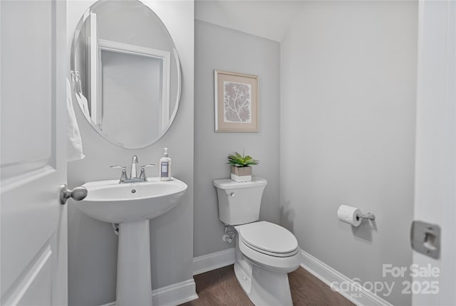 2225 Masons Bend Dr, Fort Mill, SC 29708 - half bath with toilet and wood finished floors