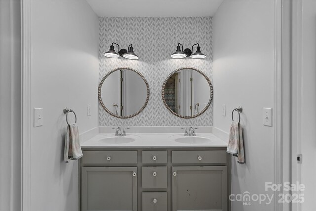 305 Redberry Ct, York, SC 29745 - full bath with double vanity
