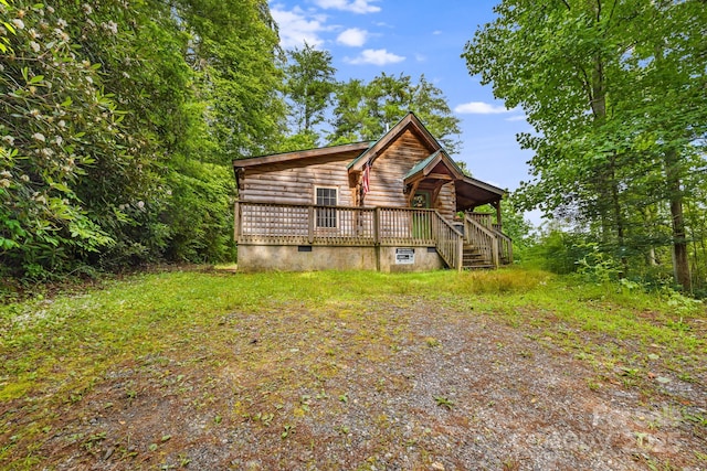 41 Waya Way, Whittier, NC 28789 - view of property exterior with crawl space