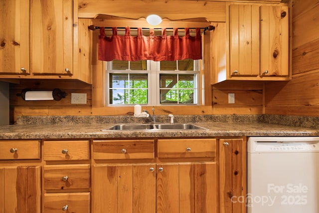 41 Waya Way, Whittier, NC 28789 - kitchen with white dishwasher and a sink