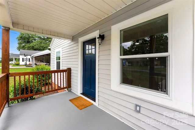 410 Gann St, Lowell, NC 28098 - property entrance with covered porch