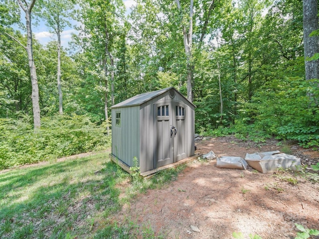 601 Lhasa Apso Ln, Iron Station, NC 28080 - view of shed