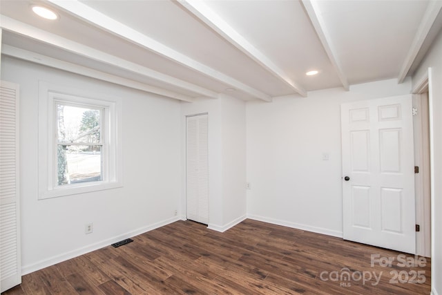 678 Wagner St, Troutman, NC 28166 - basement featuring dark wood-type flooring and recessed lighting