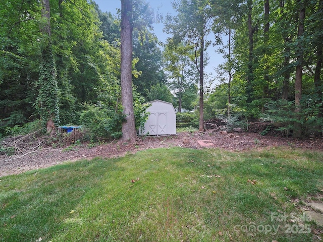 2808 Williams Station Rd, Matthews, NC 28105 - view of green lawn with a storage unit