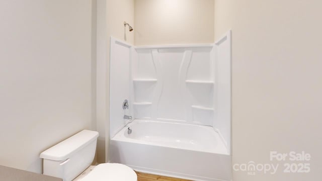2511 Ruby Dixon Crossing Dr Unit 23, Gastonia, NC 28056 - bathroom featuring toilet and tub / shower combination