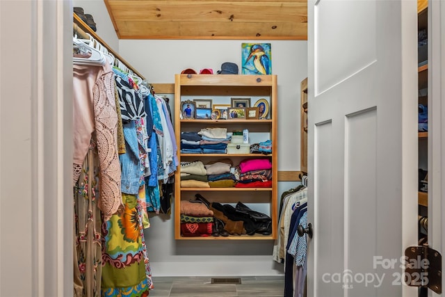5283 Mount Olive Church Rd, Morganton, NC 28655 - spacious closet with wood finished floors