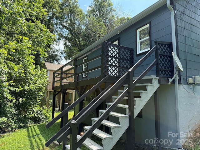 703 Stage St NW, Lenoir, NC 28645 - view of staircase