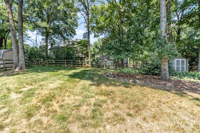 3106 Windstream Ct, Charlotte, NC 28210 - fenced backyard with a shed