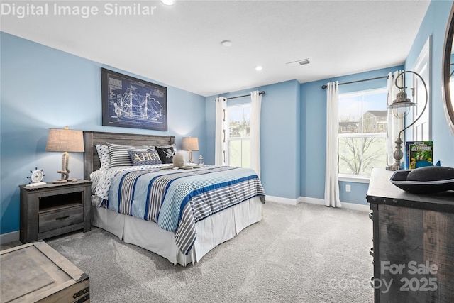 7319 Childress Dr SW, Concord, NC 28025 - bedroom with recessed lighting and carpet