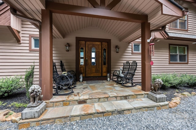 266 Lost Mine Trl Unit 602, Brevard, NC 28712 - entrance to property with a porch