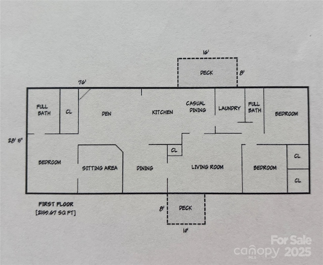 2268 Arrowwood Dr, Hickory, NC 28601 - view of home floor plan