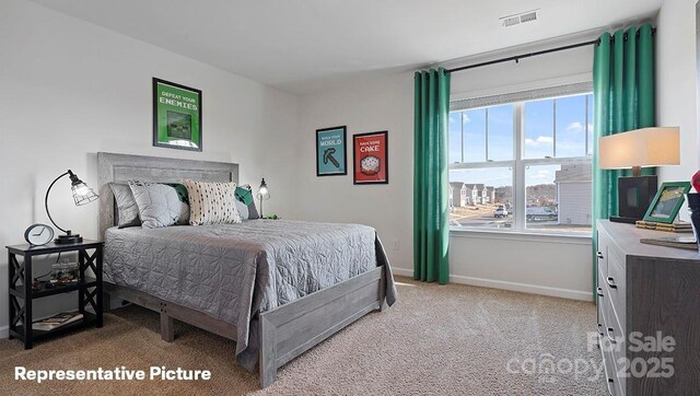 103 Rustling Waters Dr, Mooresville, NC 28117 - bedroom with carpet floors and baseboards