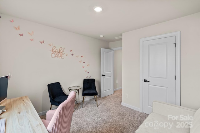 3740 Backwater St, Concord, NC 28027 - office area featuring carpet and recessed lighting
