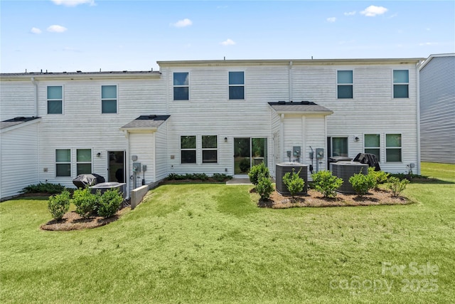 3740 Backwater St, Concord, NC 28027 - rear view of property featuring a lawn
