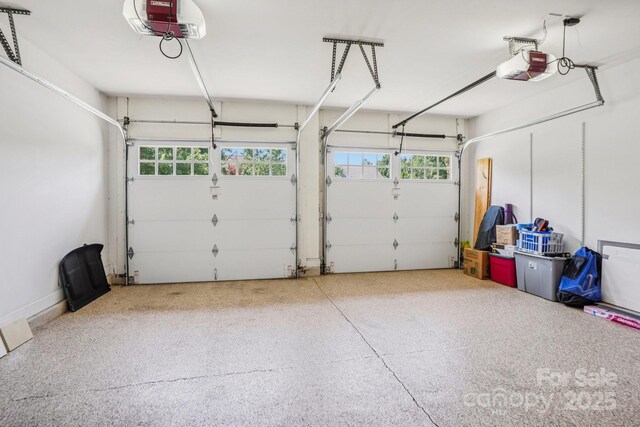 2607 Old Ashworth Ln NW, Concord, NC 28027 - garage with a garage door opener