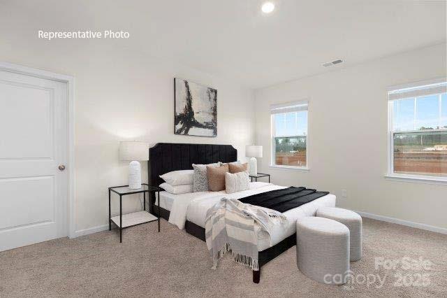 9235 Poquoson Dr, Gastonia, NC 28056 - bedroom featuring carpet