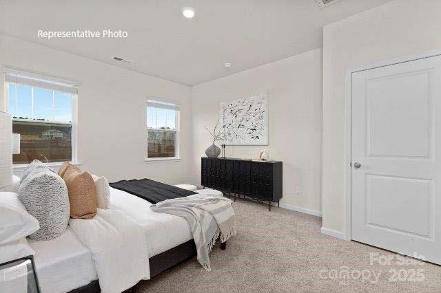9235 Poquoson Dr, Gastonia, NC 28056 - bedroom featuring carpet flooring and baseboards