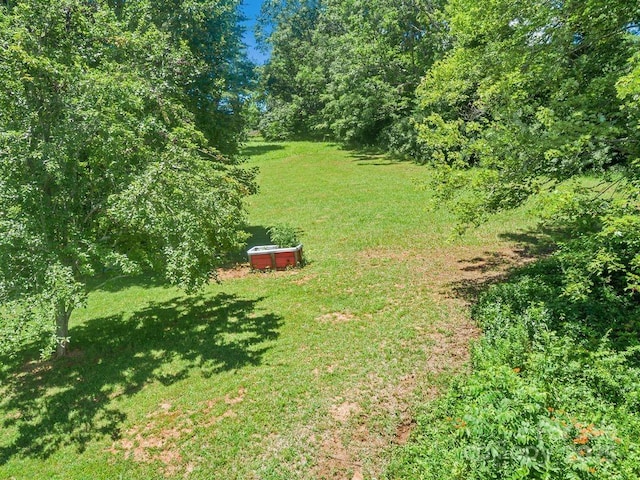 5215 Double Island Rd, Green Mountain, NC 28740 - view of grassy yard
