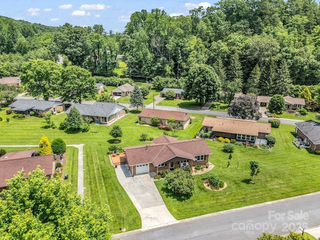 313 Resada Dr, Brevard, NC 28712 - aerial perspective of suburban area