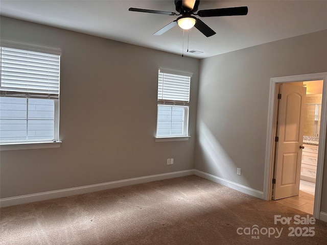 2261 Moss Haven Ln, Denver, NC 28037 - unfurnished room featuring light carpet and a ceiling fan