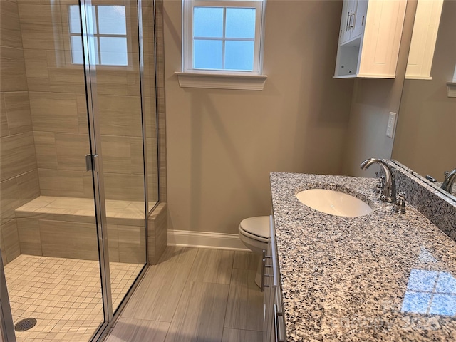 2261 Moss Haven Ln, Denver, NC 28037 - full bathroom with a shower stall and vanity