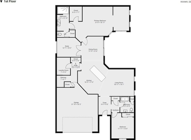 135 Valleymist Ln, Mooresville, NC 28117 - view of floor plan / room layout