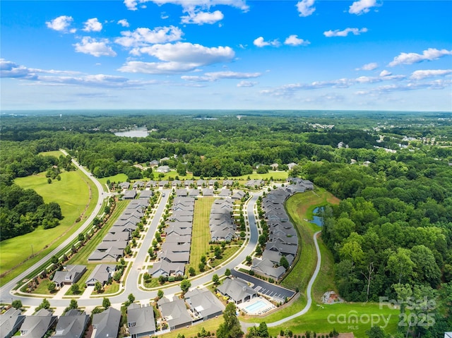 135 Valleymist Ln, Mooresville, NC 28117 - aerial view of residential area with a forest