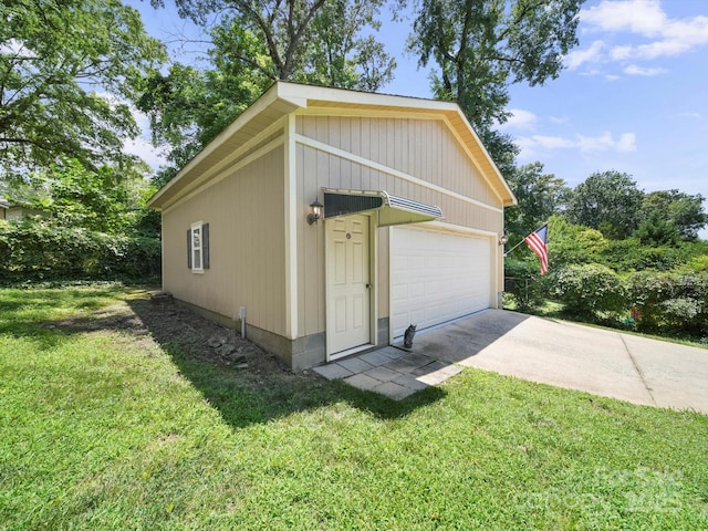 312 Garrison Dr, Albemarle, NC 28001 - view of detached garage