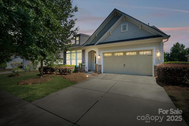 9122 Carneros Creek Rd Unit 25, Charlotte, NC 28214 - craftsman inspired home featuring a lawn, an attached garage, driveway, and stone siding