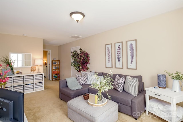 9122 Carneros Creek Rd Unit 25, Charlotte, NC 28214 - living area with light carpet