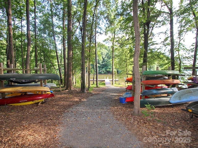 9122 Carneros Creek Rd Unit 25, Charlotte, NC 28214 - view of road featuring view of wooded area