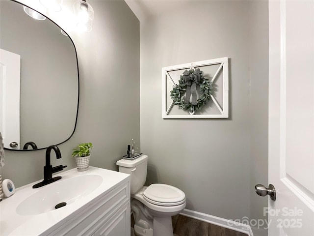 1024 Laggan Ln Unit 255, Indian Trail, NC 28079 - bathroom with vanity and wood finished floors