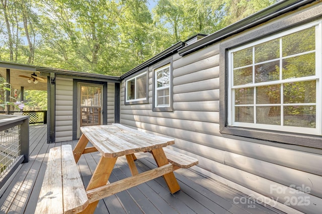 19 Timbers Edge Ln, Fairview, NC 28730 - wooden deck featuring outdoor dining space