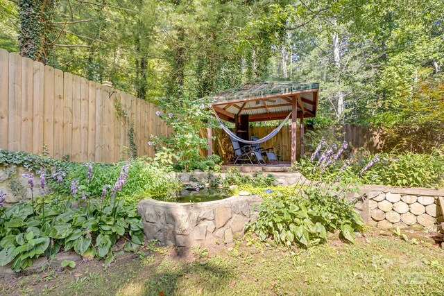 19 Timbers Edge Ln, Fairview, NC 28730 - view of fenced backyard