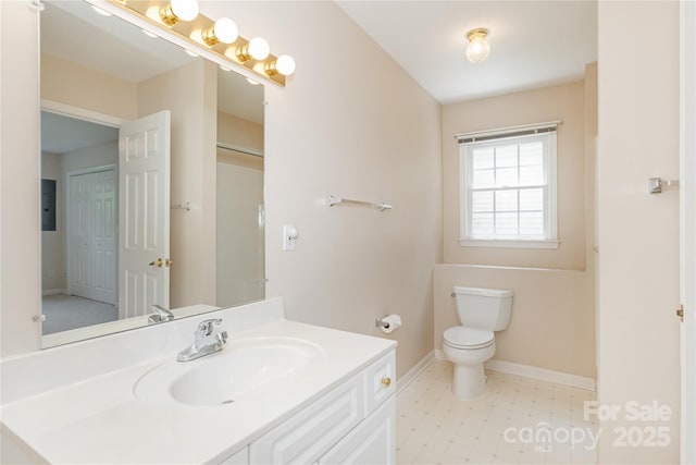 1105 Citation Cir, Hendersonville, NC 28739 - full bathroom with vanity and tile patterned floors