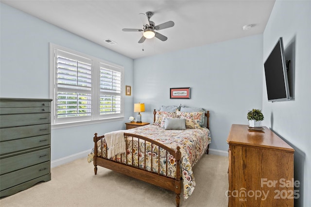 4928 Providence Country Club Dr, Charlotte, NC 28277 - bedroom featuring carpet floors and a ceiling fan